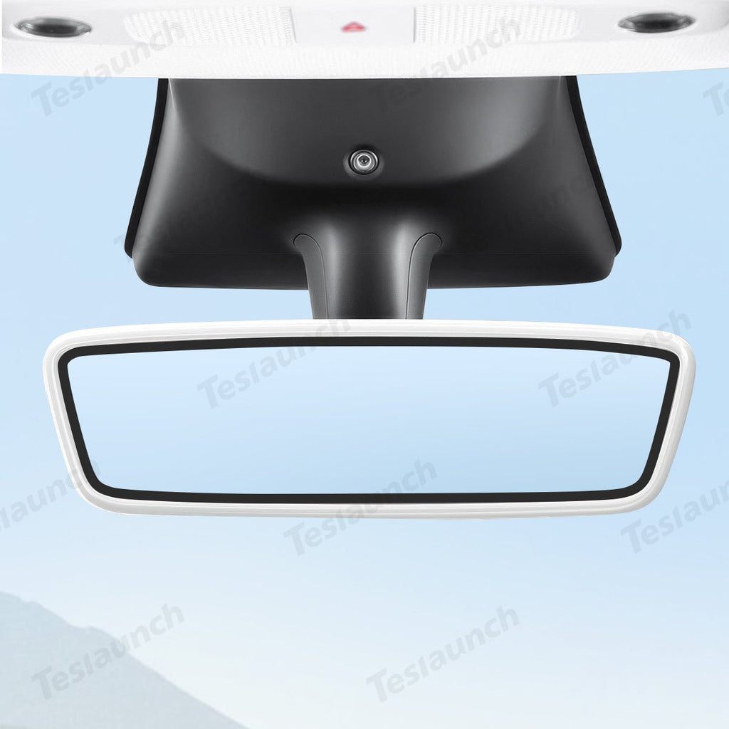Interior Rearview Mirror Trim Cover for Tesla Model 3/Y