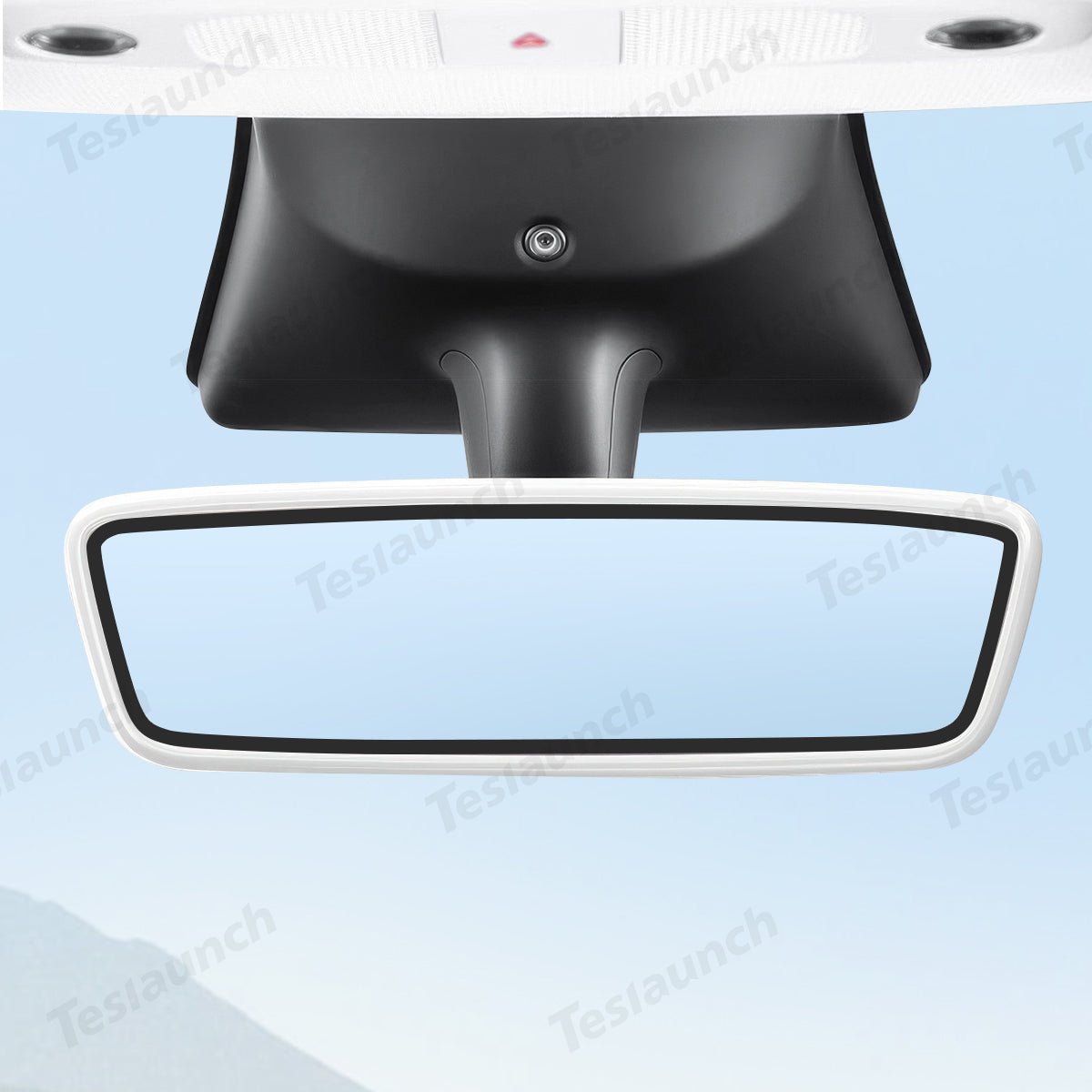 Interior Rearview Mirror Trim Cover for Tesla Model 3/Y