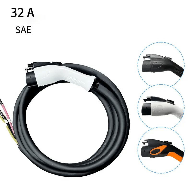 J1772 Extension Cable - Compatible with All J1772 EV Chargers