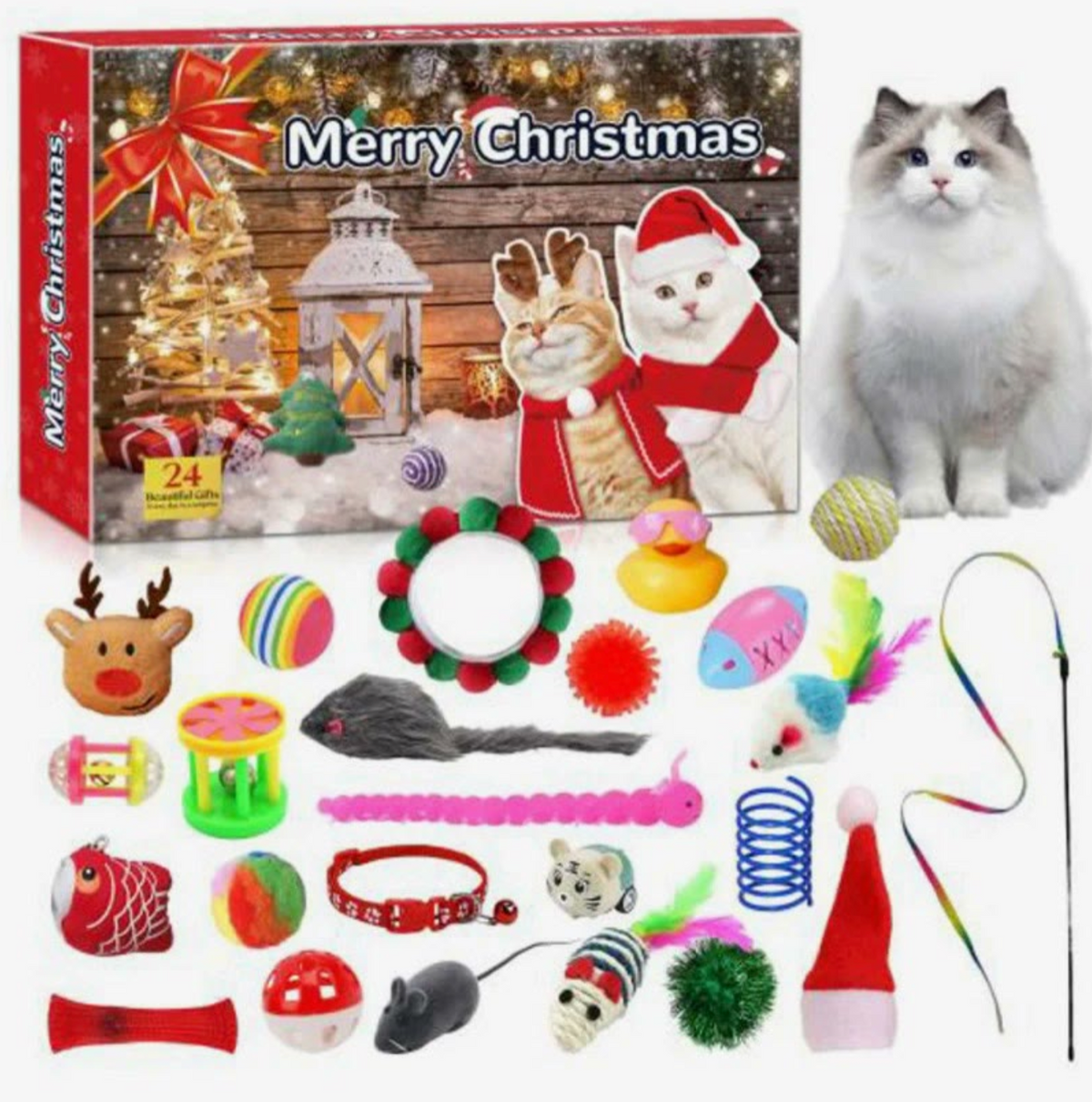Cats and Dogs Advent Calendar 2026 - 24 Doors, 24 Animal Toys