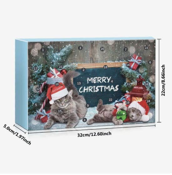 Cats and Dogs Advent Calendar 2026 - 24 Doors, 24 Animal Toys