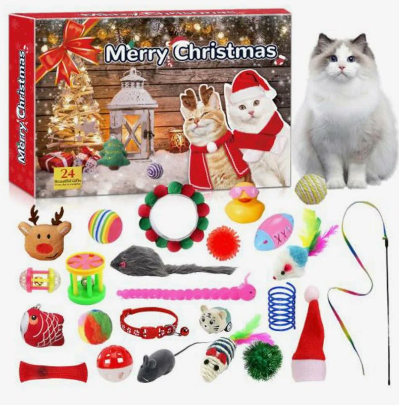 Cats and Dogs Advent Calendar 2026 - 24 Doors, 24 Animal Toys