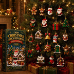 Christmas Building Block Advent Calendar 2026 - 24 Mini Building Block Ornaments