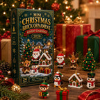 Christmas Building Block Advent Calendar 2026 - 24 Mini Building Block Ornaments