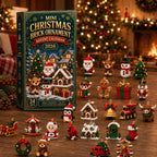 Christmas Building Block Advent Calendar 2026 - 24 Mini Building Block Ornaments