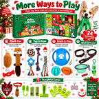Christmas Dog Gift Advent Calendar - 24 Dog Toys