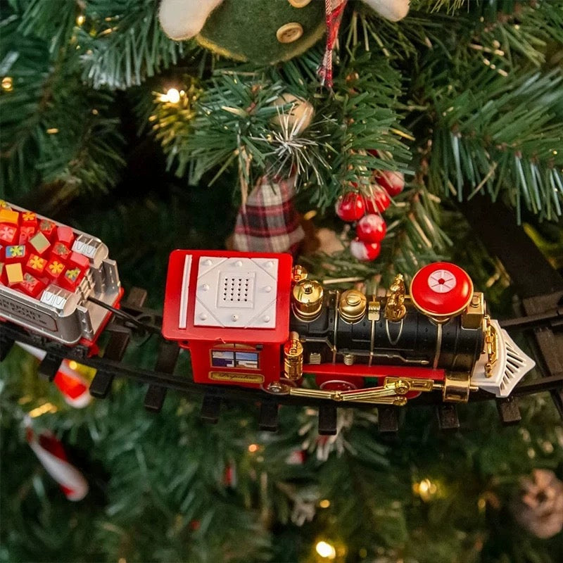 Christmas Tree Train - Electric Christmas Train with Lights and Sound