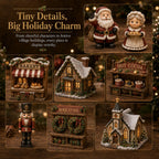Christmas Village Friends Advent Calendar - 24 Miniatures for Your Own Christmas Village
