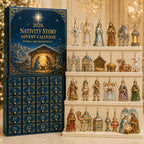 Nativity Advent Calendar 2026 - 24 Christmas Ornaments