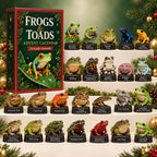 Frogs & Toads Advent Calendar 2026 - 24 Frog Figurines