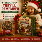 Chicken Advent Calendar 2026 - 24 Christmas Chicken Figurines
