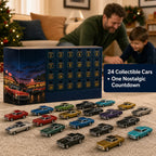 Classic American Cars Advent Calendar 2026 - 24 Acrylic Vintage Cars