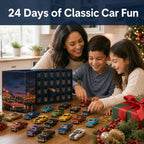 Classic American Cars Advent Calendar 2026 - 24 Acrylic Vintage Cars
