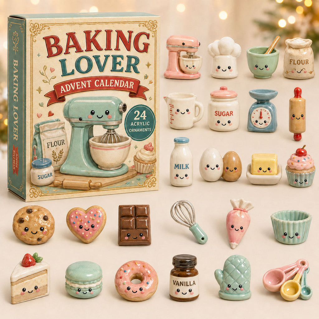 Cookie Kitchen Advent Calendar 2026 - 24 Cookie Ornaments
