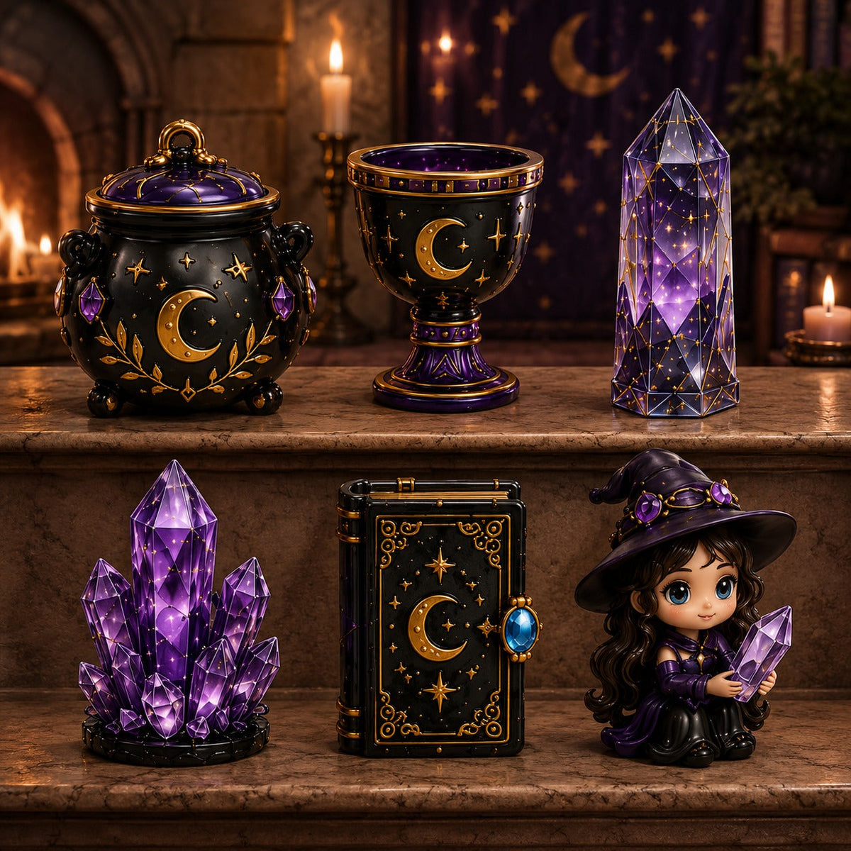 Crystal Witch Advent Calendar 2026 - 24 Days of Magical Miniatures