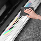 Laser-Effect Door Sill Protector Stickers for Tesla Model Y Juniper 2025+ (4PCS)