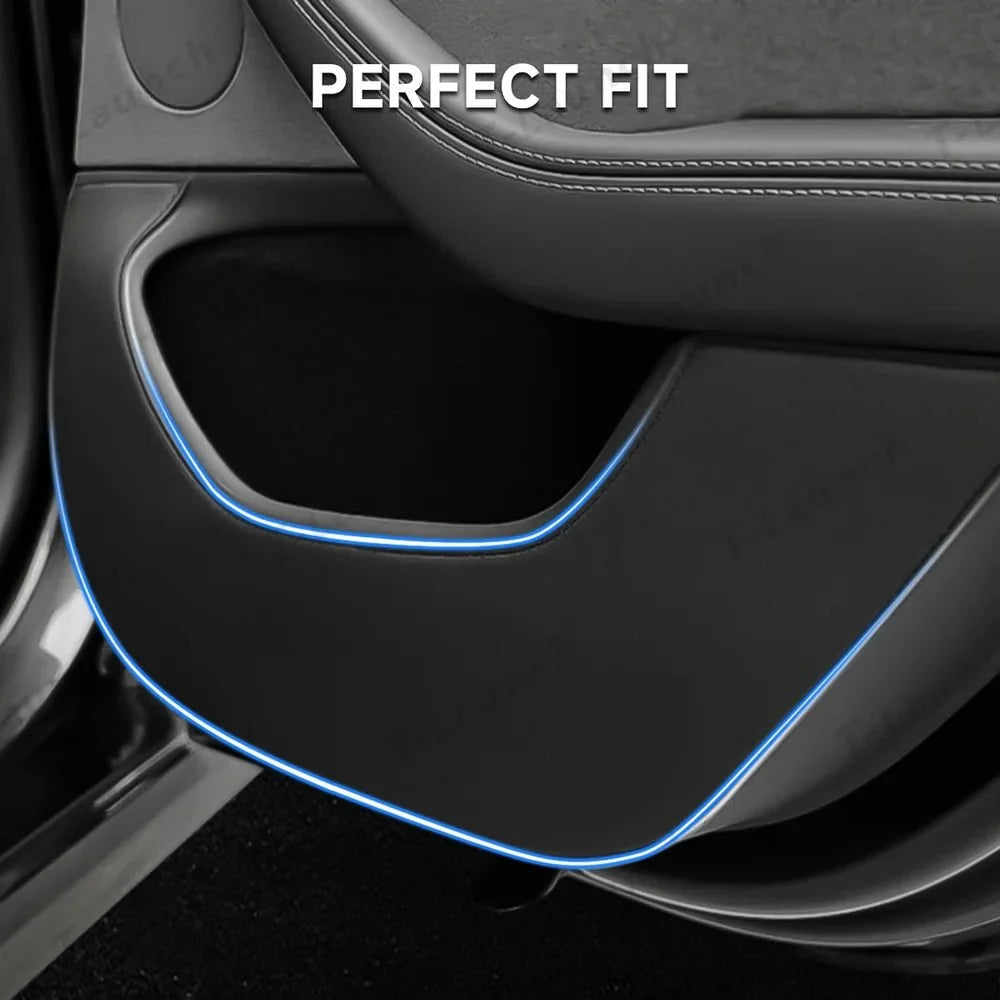 Leather Door Kick Guards for 2026 New Tesla Model Y Standard