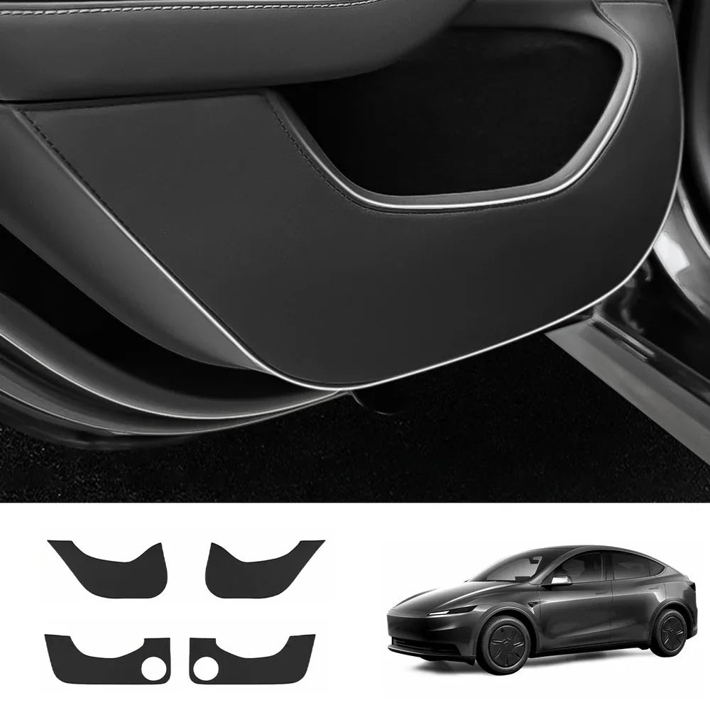Leather Door Kick Guards for 2026 New Tesla Model Y Standard