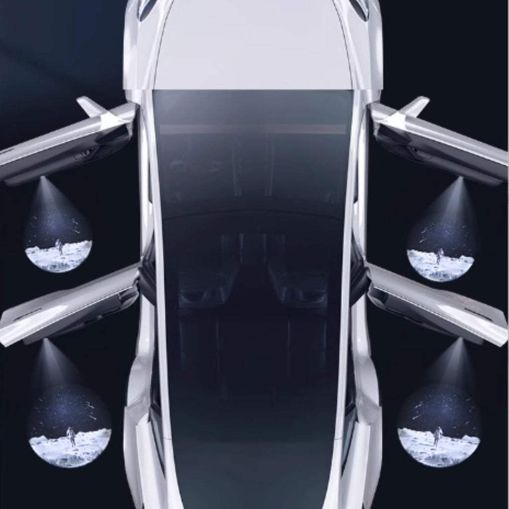 LED Courtesy Door Projector Puddle Lights for Tesla Model 3 / Y