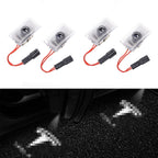 LED Logo Tesla Puddle Lights for Model 3/Y/S/X | Miroken