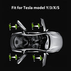 LED Logo Tesla Puddle Lights for Model 3/Y/S/X | Miroken