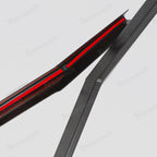 Lower Center Console Side Trim Covers  (Carbon Fiber Pattern ABS) for Cybertruck