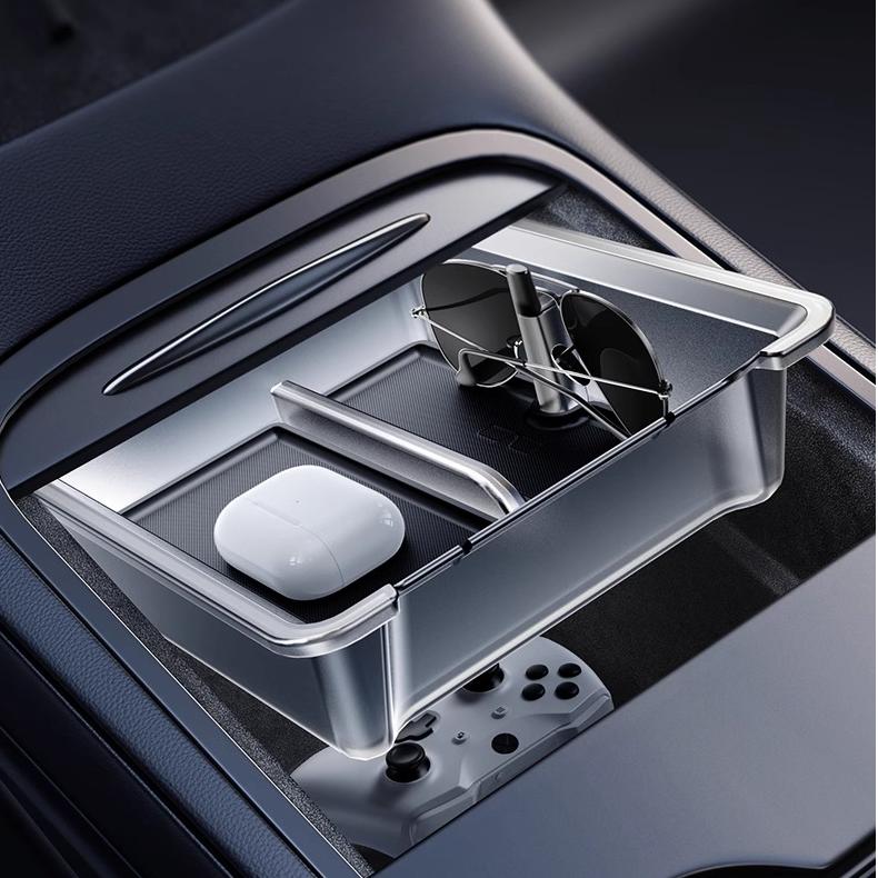 Center Console Storage Kits for Model Y Juniper / Model 3 Highland (2PCS) | Miroken
