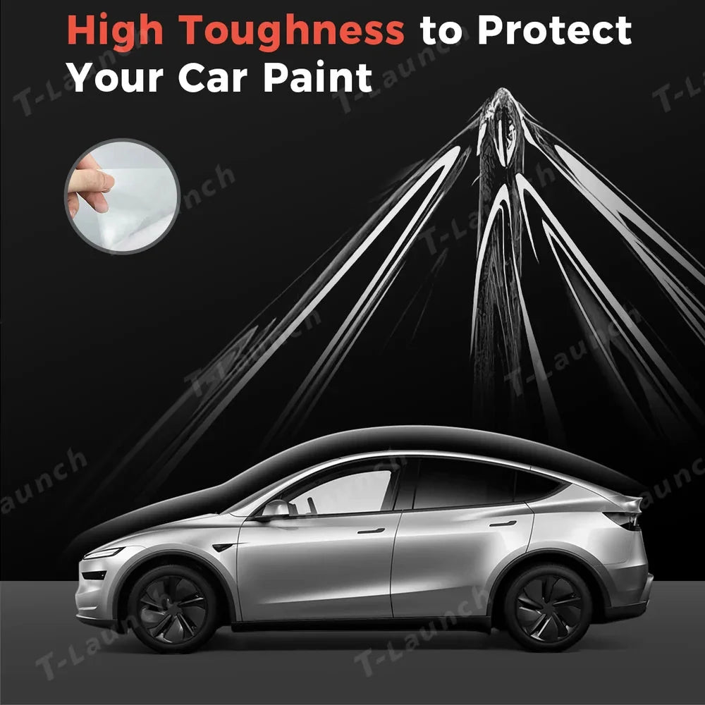 Matte TPU Full Car Paint Protection Film (PPF) for Tesla Model Y Juniper 2025+