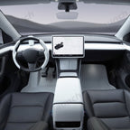Matte White Interior Upgrade Kit For Tesla 2021-2024 Model Y