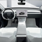 Matte White Interior Upgrade Kit For Tesla Model Y Juniper 2025+
