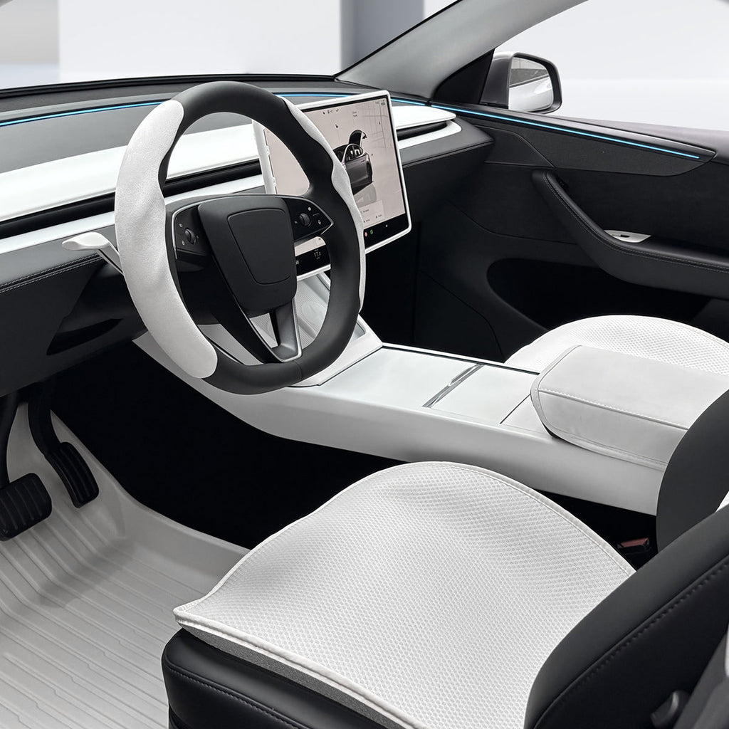 White Interior Upgrade Kit For Tesla Model Y Juniper 2025+