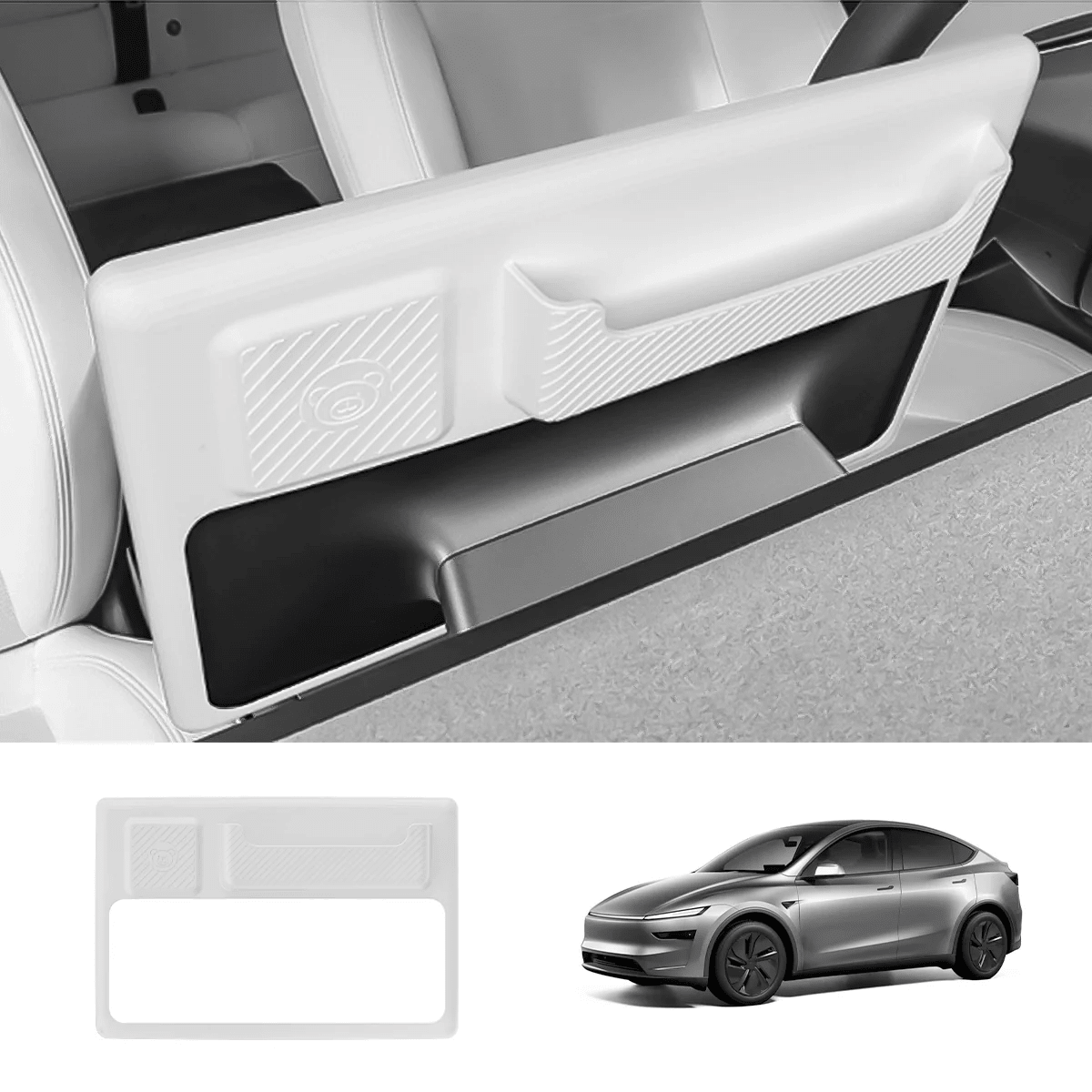 White Interior Upgrade Kit For Tesla Model Y Juniper 2025+