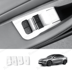 Matte White Interior Upgrade Kit For Tesla Model Y Juniper 2025+