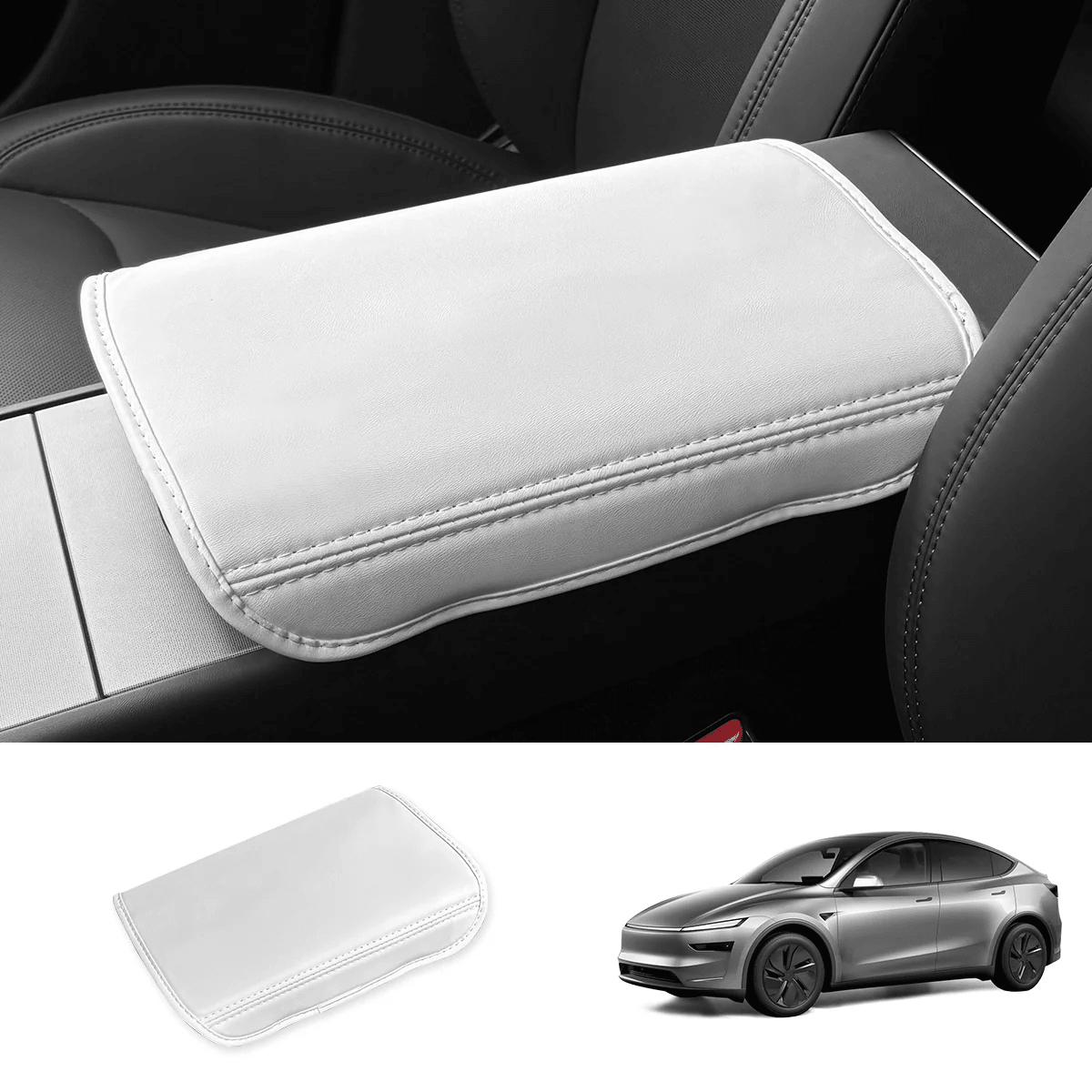 White Interior Upgrade Kit For Tesla Model Y Juniper 2025+