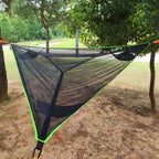 Triangle Camping Hammock with Straps, Portable Outdoor Mesh Hammock