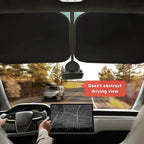 Mesh Electrostatic Adsorption Sunroof Sunshade for Tesla Model X Front Sunroof
