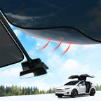 Mesh Electrostatic Adsorption Sunroof Sunshade for Tesla Model X Front Sunroof