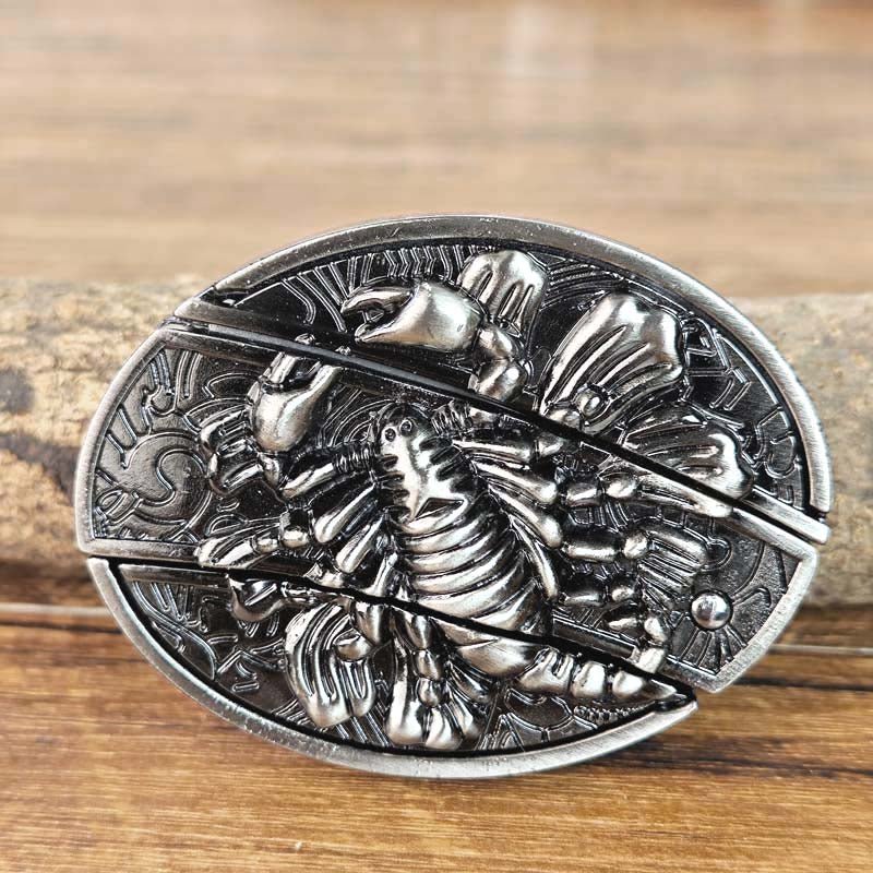 Miroken | Metal Oval Cowboys Belt Buckle