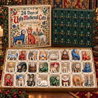 Medieval Cats Advent Calendar 2026 - 24 Wonderful Cat Ornaments