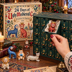Medieval Cats Advent Calendar 2026 - 24 Wonderful Cat Ornaments
