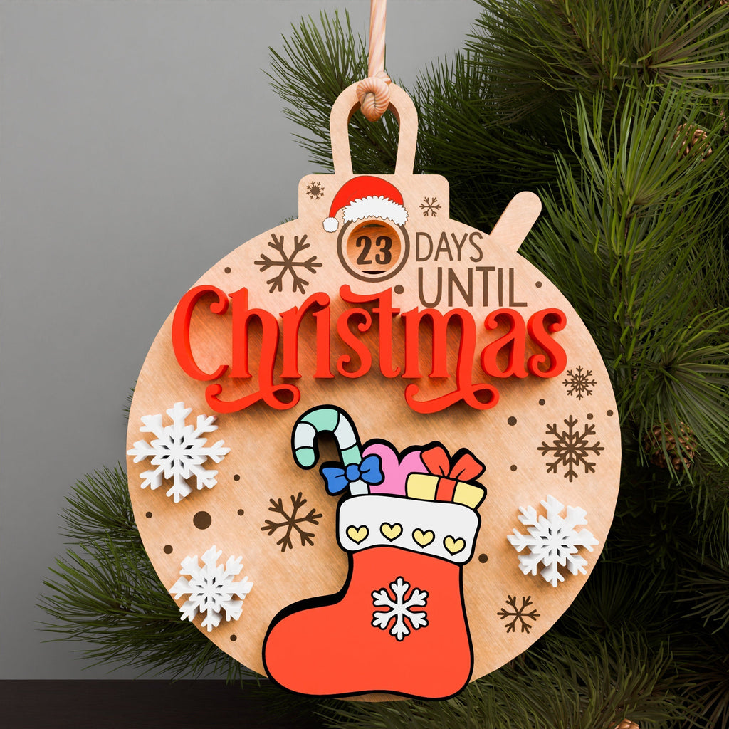 Christmas Countdown Onaments