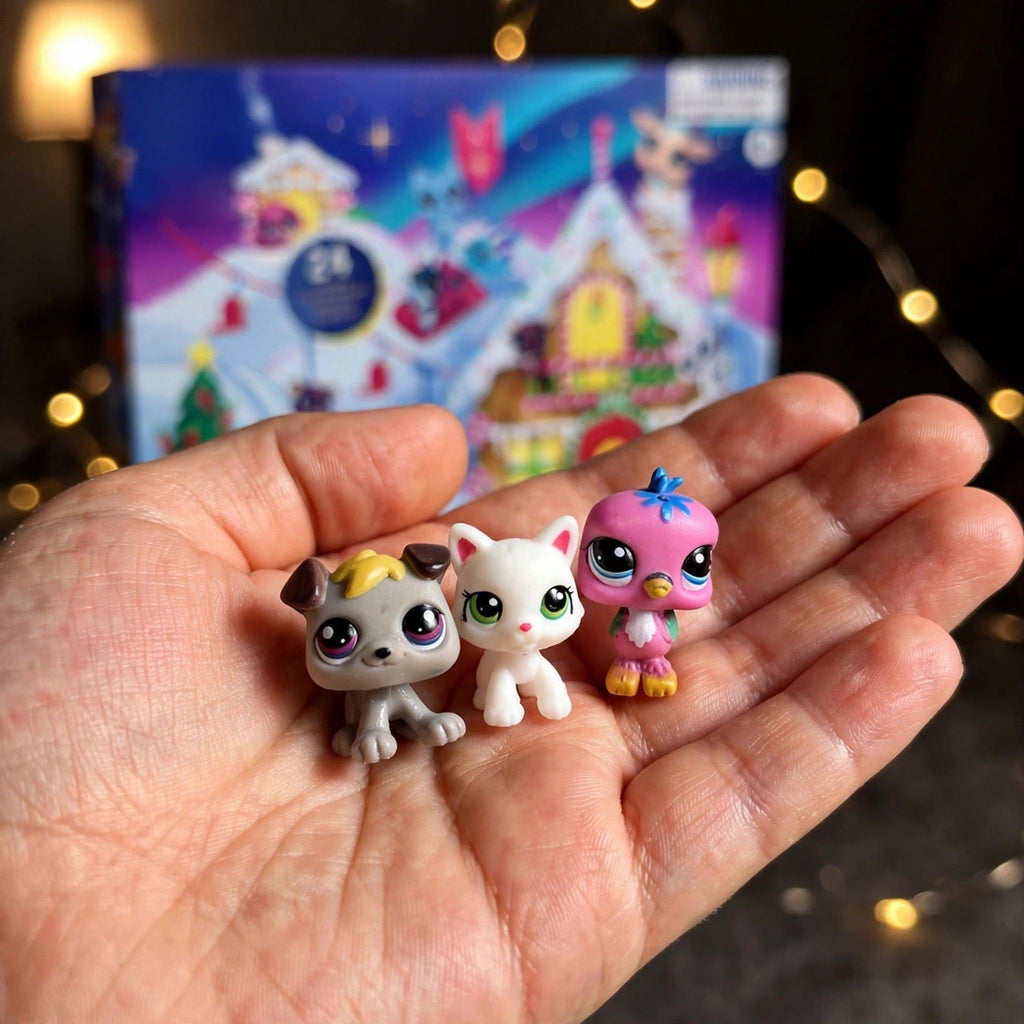 Mini Animals Advent Calendar 2026 - 24 Big-Eyed Animal Figurines