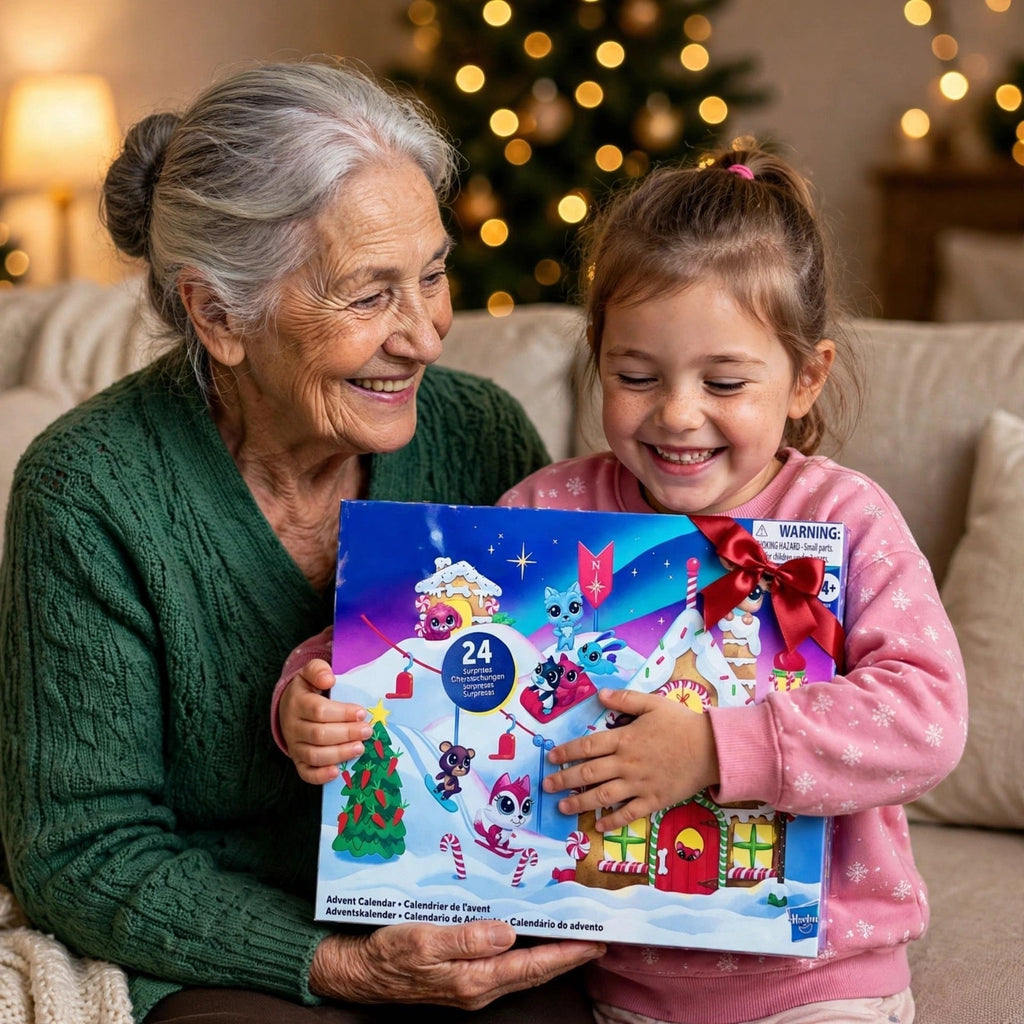 Mini Animals Advent Calendar 2026 - 24 Big-Eyed Animal Figurines