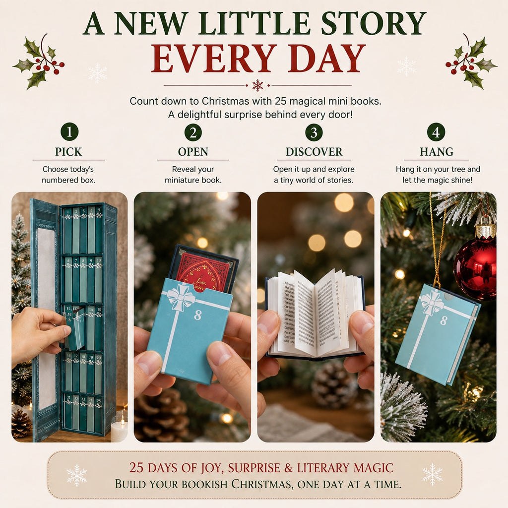 Mini Book Advent Calendar 2026 - 25 Classics for Book Lovers