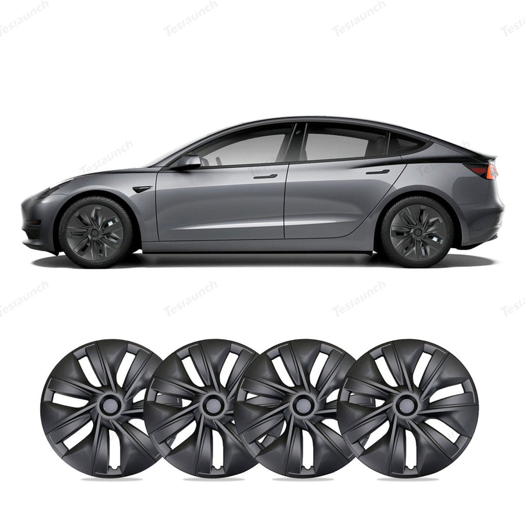 Model 3 18'' Aero Wheels Cover Hubcaps Replacement 4PCS for Tesla (2017-2023)