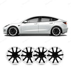 Model 3 18'' Aero Wheels Cover Hubcaps Replacement 4PCS for Tesla (2017-2023)