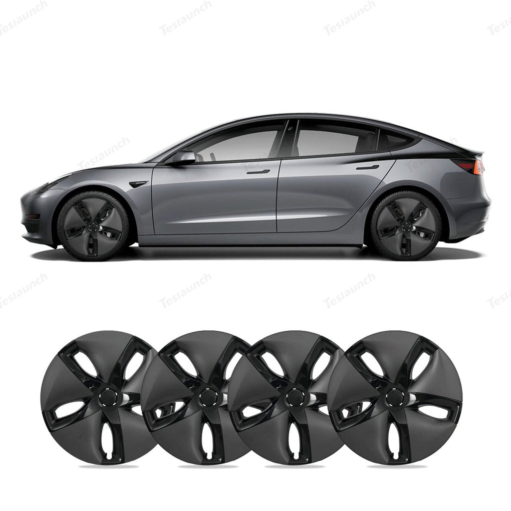 Model 3 18'' Aero Wheels Cover Hubcaps Replacement 4PCS for Tesla (2017-2023)