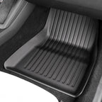 Model 3 Floor Mats All Weather Double Layer Flocking TPE For Tesla(2017-2023)