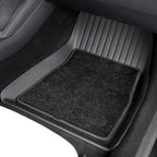 Model 3 Floor Mats All Weather Double Layer Flocking TPE For Tesla(2017-2023)