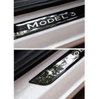Model 3 Front / Real Door Sill Cover Protector (4 pcs) for Tesla(2017-2023)